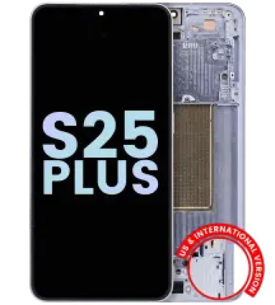 Samsung Galaxy S25 Plus Display + Frame - Icy Blue SVP