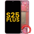 Samsung Galaxy S25 Plus Display + Frame - Coral Red Refurbished