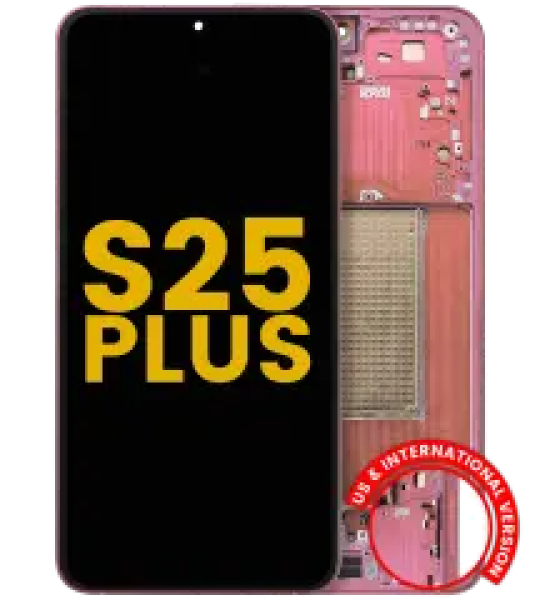 Samsung Galaxy S25 Plus Display + Frame - Coral Red Refurbished