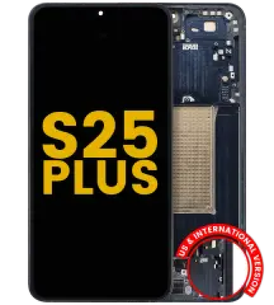 Samsung Galaxy S25 Plus Display + Frame - Blue Black Refurbished