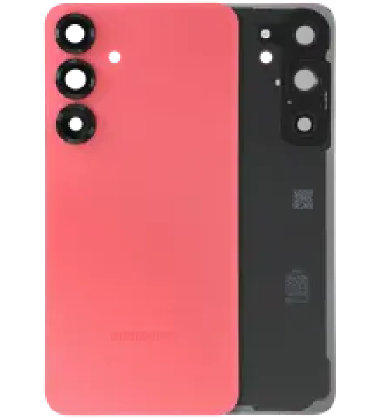 Samsung Galaxy S25 Plus Back Cover + Camera Lens - Coral Red SVP