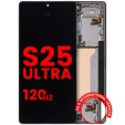 Samsung Galaxy S25 Ultra Display + Frame (120Hz) - Titanium Jetblack Soft Oled