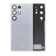 Samsung Galaxy S25 Ultra Back Cover + Camera Lens - Titanium White Sliver SVP