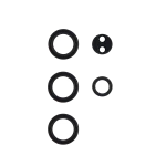 Samsung Galaxy S25 Ultra Back Camera Lens (5 Piece Set) with Adhesive OEM-Equivalent