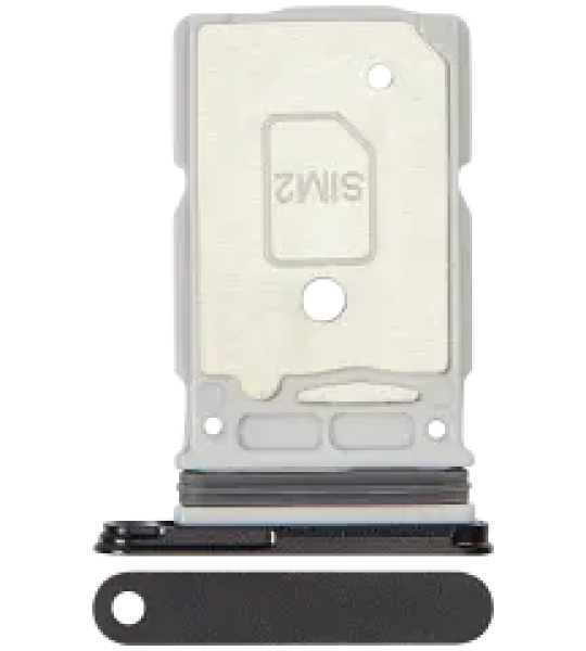 Samsung Galaxy S25 Ultra Dual Sim Tray - Titanium Jetblack OEM-Equivalent