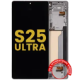 Samsung Galaxy S25 Ultra Display + Frame - Titanium White Silver Refurbished