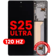 Samsung Galaxy S25 Ultra Display + Frame (120Hz) - Titanium Jetblack Soft Oled