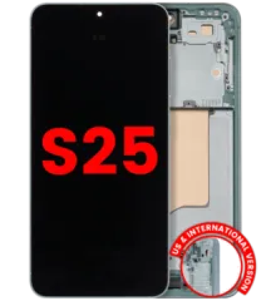 Samsung Galaxy S25 Display + Frame - Mint AM Plus