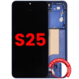 Samsung Galaxy S25 Display + Frame - Navy Soft Oled