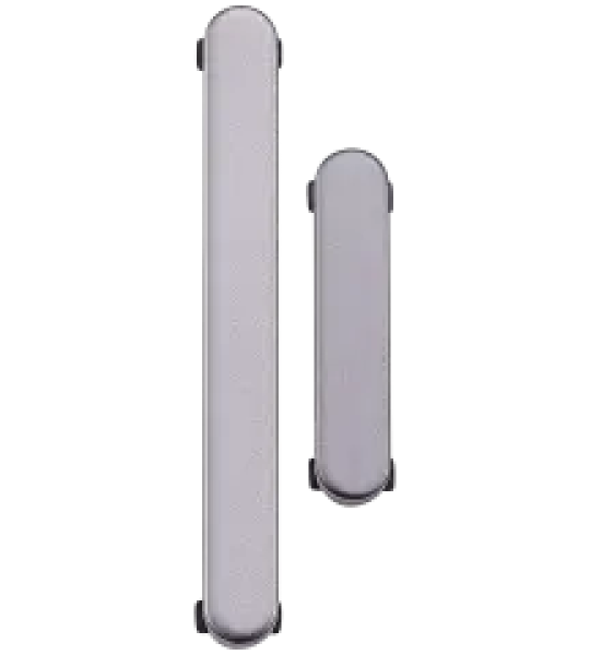 Samsung Galaxy S25 / S25 Plus Hard Buttons (Power / Volume) - Silver Shadow OEM-Equivalent
