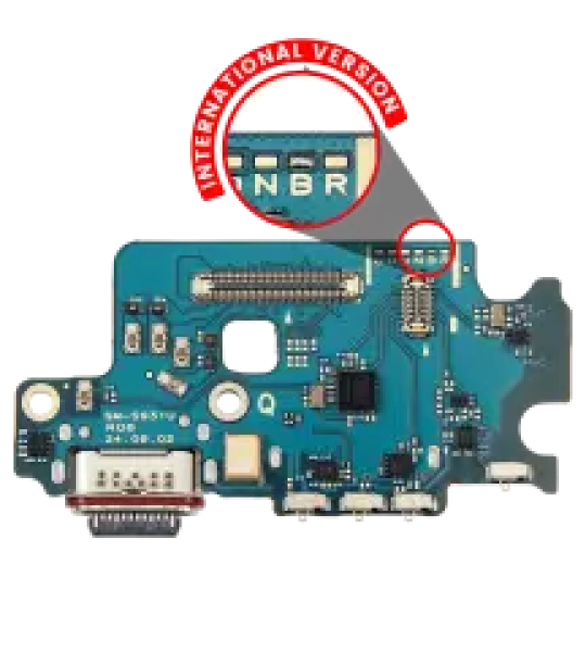Charging Port Board With Sim Card Reader For Samsung Galaxy S25 5G (S931B) (International Version) (Premium)