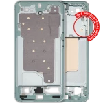 Samsung Galaxy S25 Mid-Frame Housing - Mint OEM-Equivalent
