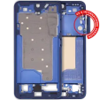 Samsung Galaxy S25 Mid-Frame Housing - Navy OEM-Equivalent