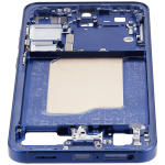 Samsung Galaxy S25 Mid-Frame Housing - Navy OEM-Equivalent