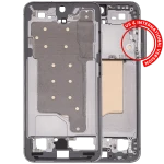 Samsung Galaxy S25 Mid-Frame Housing - Silver Shadow OEM-Equivalent