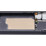 Samsung Galaxy S25 Mid-Frame Housing - Blue Black OEM-Equivalent