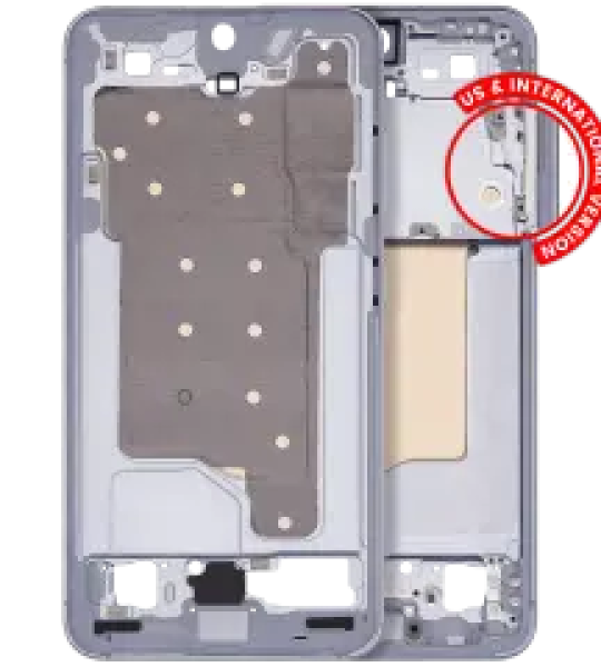 Samsung Galaxy S25 Mid-Frame Housing - Icy Blue OEM-Equivalent