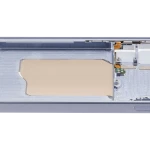 Samsung Galaxy S25 Mid-Frame Housing - Icy Blue OEM-Equivalent