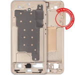 Samsung Galaxy S25 Mid-Frame Housing - Pink Gold OEM-Equivalent