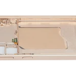 Samsung Galaxy S25 Mid-Frame Housing - Pink Gold OEM-Equivalent