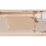 Samsung Galaxy S25 Mid-Frame Housing - Pink Gold OEM-Equivalent