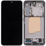 Samsung Galaxy S25 Display + Frame - Silver Shadow SVP