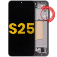 Samsung Galaxy S25 Display + Frame - Silver Shadow Refurbished