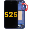 Samsung Galaxy S25 Display + Frame - Navy Refurbished