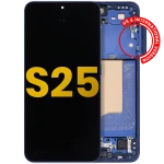 Samsung Galaxy S25 Display + Frame - Navy Refurbished