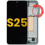 Samsung Galaxy S25 Display + Frame - Mint Refurbished