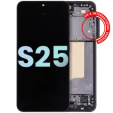 Samsung Galaxy S25 Display + Frame - Blue Black SVP