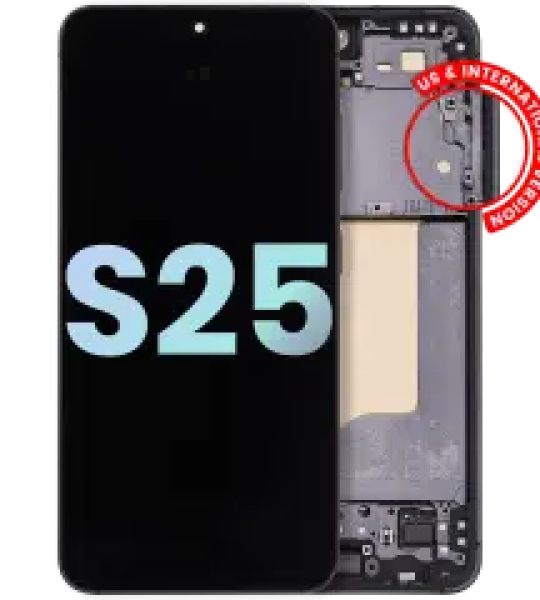 Samsung Galaxy S25 Display + Frame - Blue Black SVP