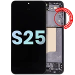 Samsung Galaxy S25 Display + Frame - Blue Black SVP