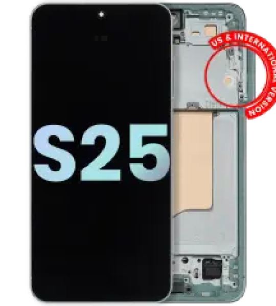 Samsung Galaxy S25 Display + Frame - Mint SVP