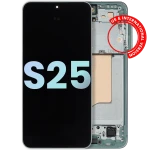 Samsung Galaxy S25 Display + Frame - Mint SVP