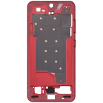 Samsung Galaxy S25 Mid-Frame Housing - Coral Red OEM-Equivalent