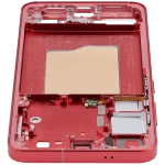 Samsung Galaxy S25 Mid-Frame Housing - Coral Red OEM-Equivalent