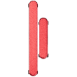 Samsung Galaxy S25 / S25 Plus Hard Buttons (Power / Volume) - Coral Red OEM-Equivalent
