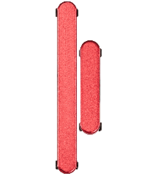 Samsung Galaxy S25 / S25 Plus Hard Buttons (Power / Volume) - Coral Red OEM-Equivalent