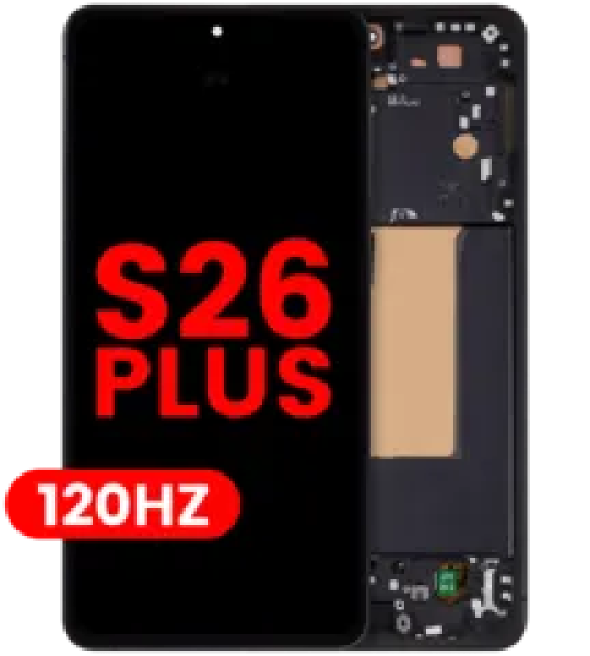Samsung Galaxy S26 Plus Display + Frame (120Hz) - Black Soft Oled