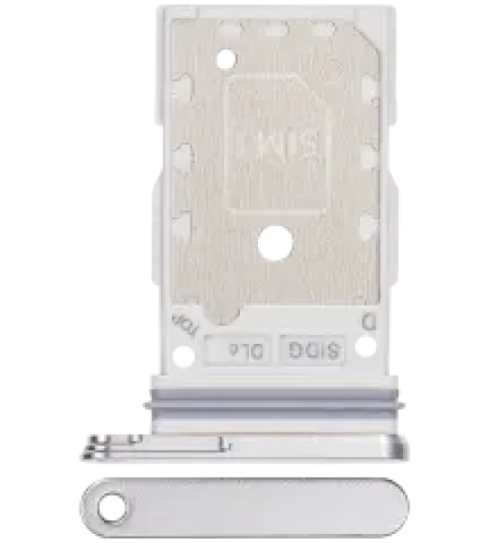 Samsung Galaxy S26 Plus Dual Sim Tray - White OEM-Equivalent