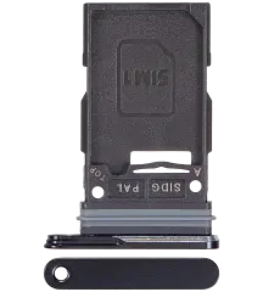 Samsung Galaxy S26 Plus Single Sim Tray - Black OEM-Equivalent