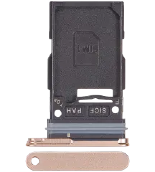 Samsung Galaxy S26 Plus Single Sim Tray - Pink Gold OEM-Equivalent