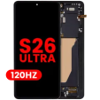 Samsung Galaxy S26 Ultra Display + Frame (120Hz) - Black Soft Oled