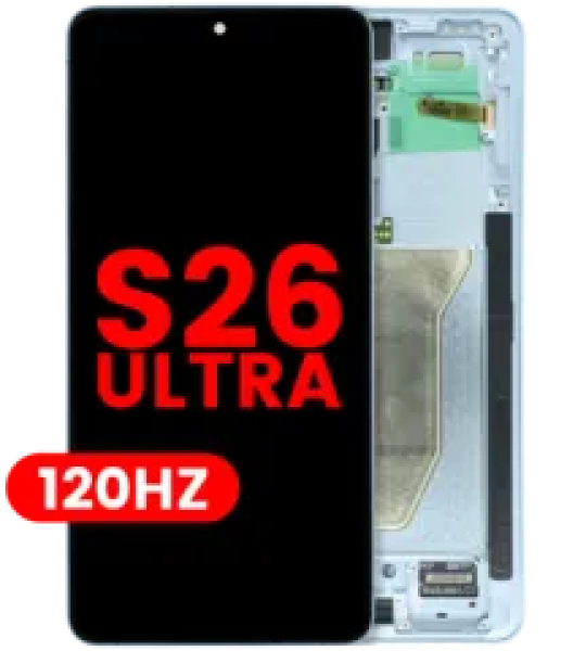 Samsung Galaxy S26 Ultra Display + Frame (120Hz) - Sky Blue Soft Oled