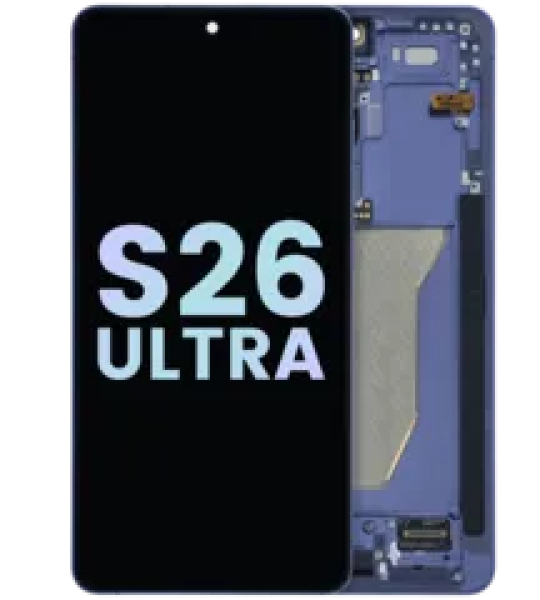 Samsung Galaxy S26 Ultra Display + Frame - Cobalt Violet SVP