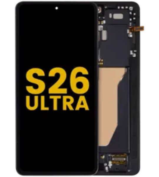 Samsung Galaxy S26 Ultra Display + Frame - Black Refurbished