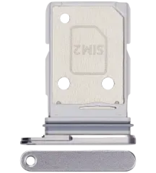Samsung Galaxy S26 Ultra Dual Sim Tray - Silver Shadow OEM-Equivalent