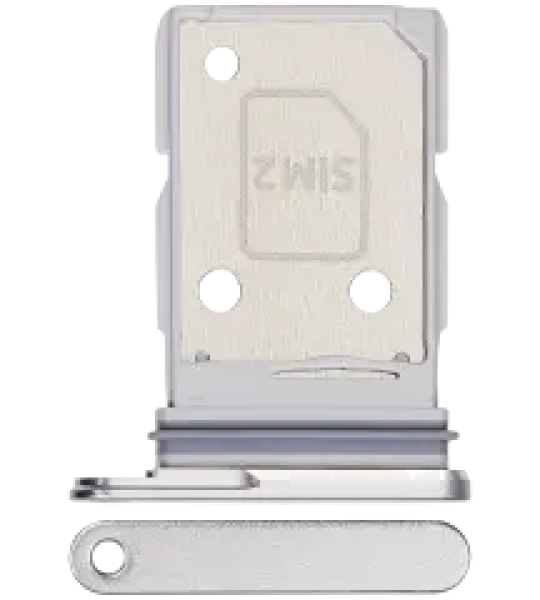 Samsung Galaxy S26 Ultra Dual Sim Tray - White OEM-Equivalent