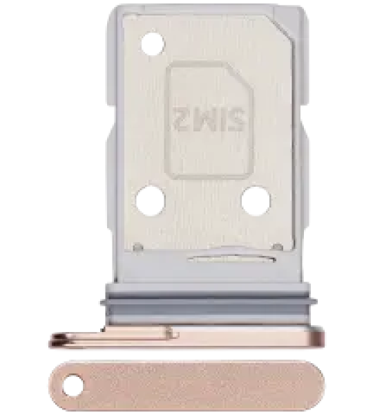 Samsung Galaxy S26 Ultra Dual Sim Tray - Pink Gold OEM-Equivalent